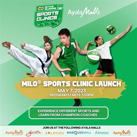 MILO launches home sports clinics .